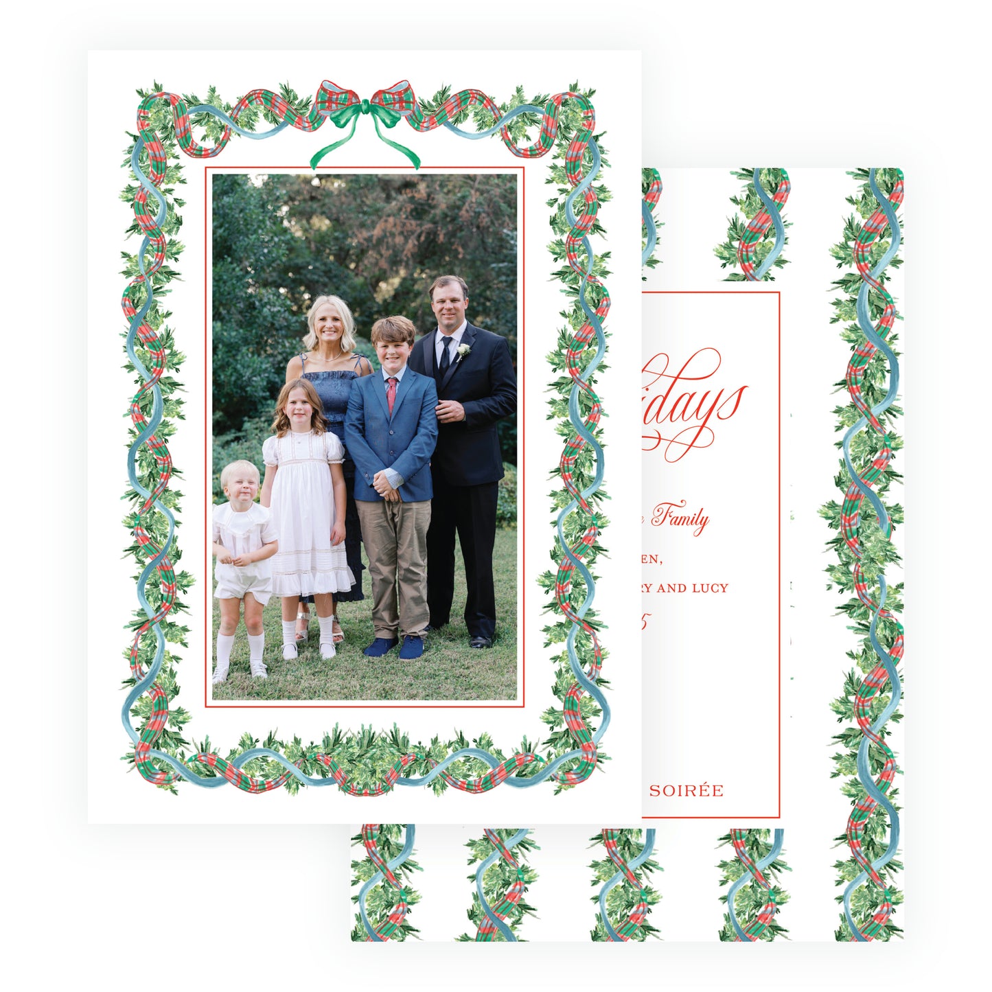 Christmas Plaid Full Frame