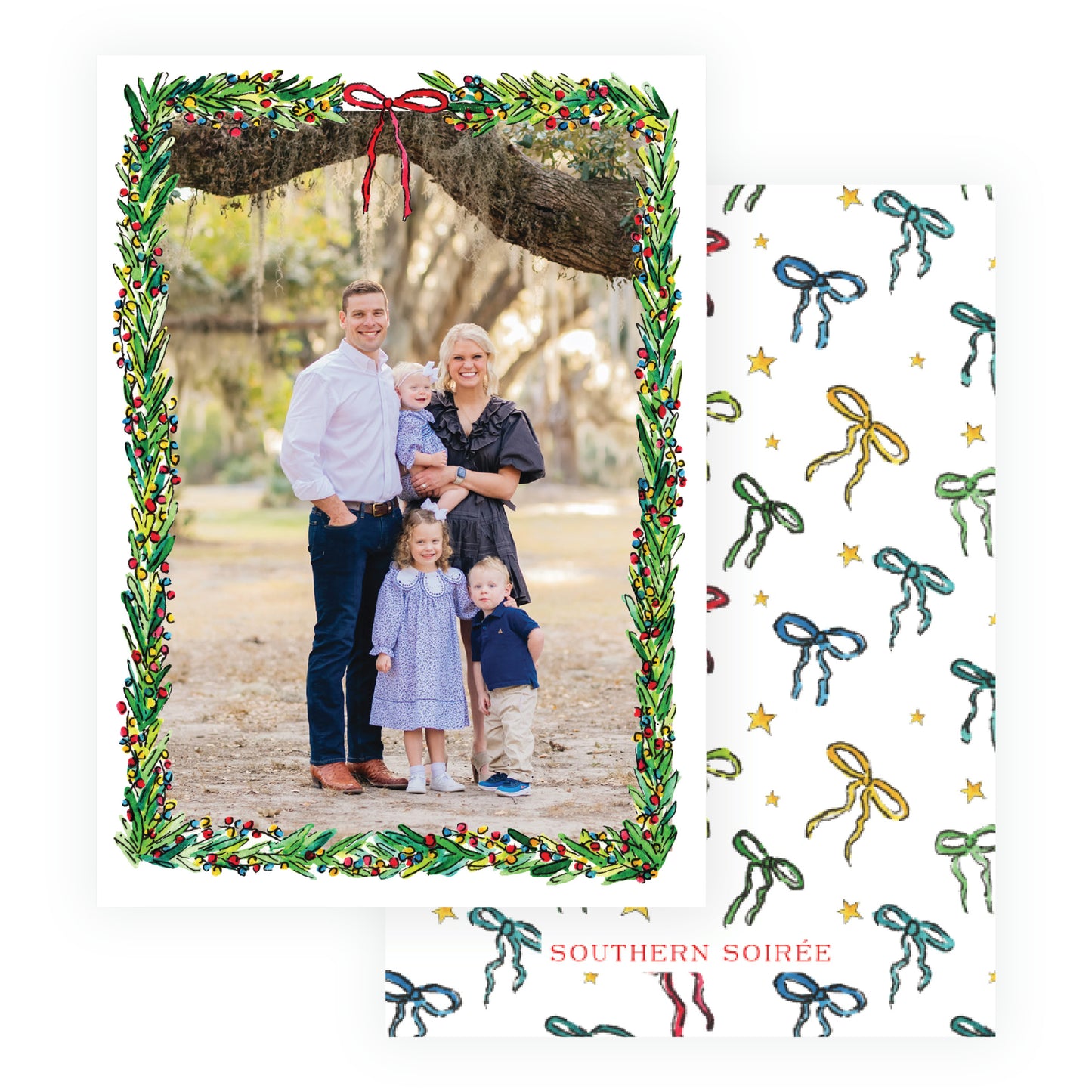 Wrapped In Lights Garland Border