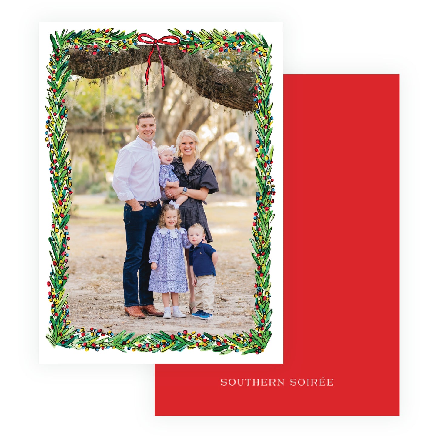 Wrapped In Lights Garland Border