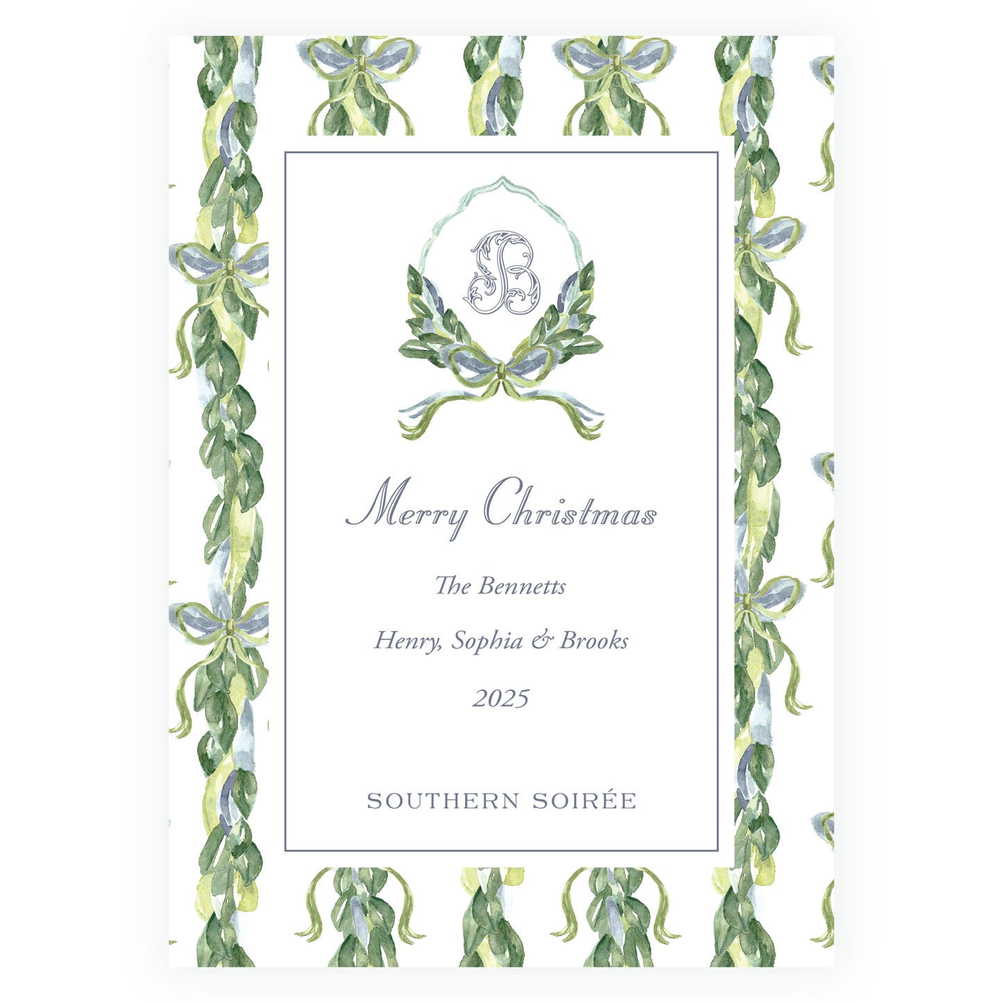 Gathered Greens Colorful Frame