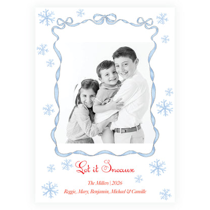 Sing & Rejoice Snowflakes Frame