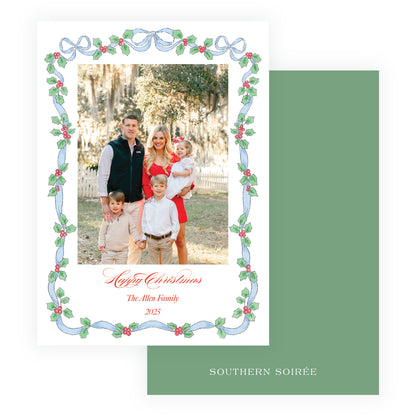 Sing & Rejoice Holly Frame