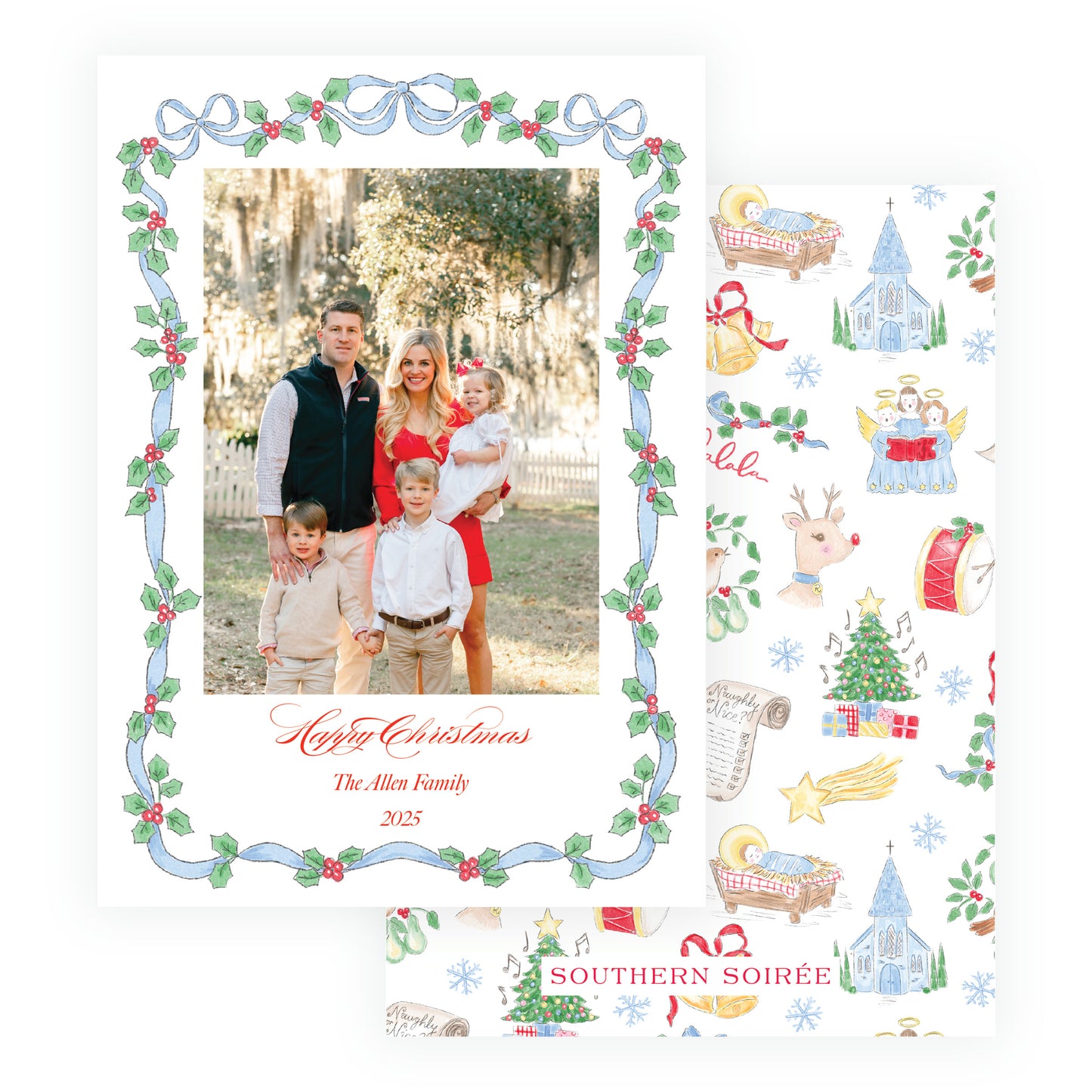 Sing & Rejoice Holly Frame