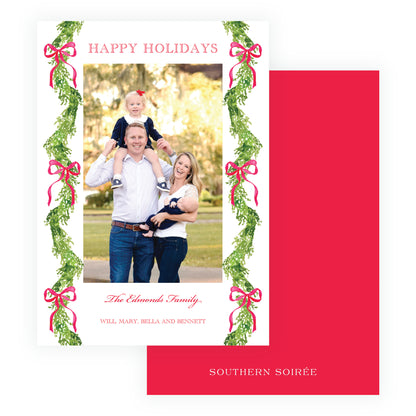 The Evergreen Garland Red