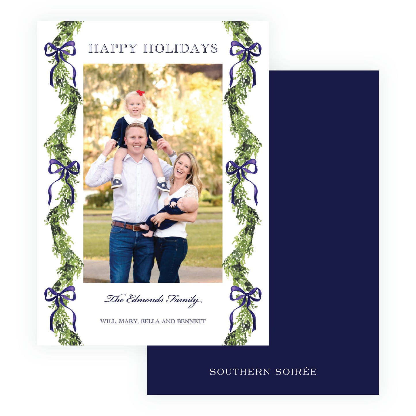 The Evergreen Trim Navy