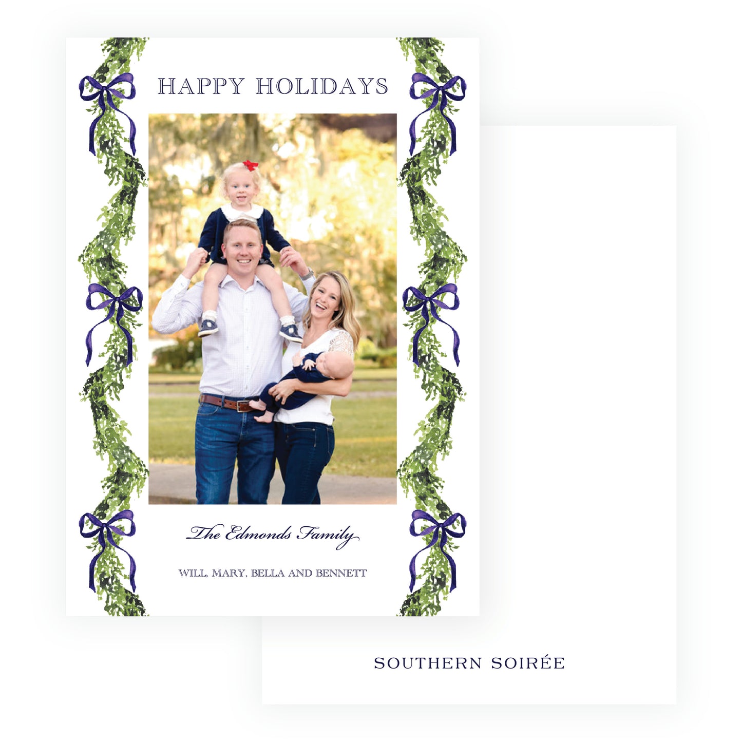 The Evergreen Trim Navy