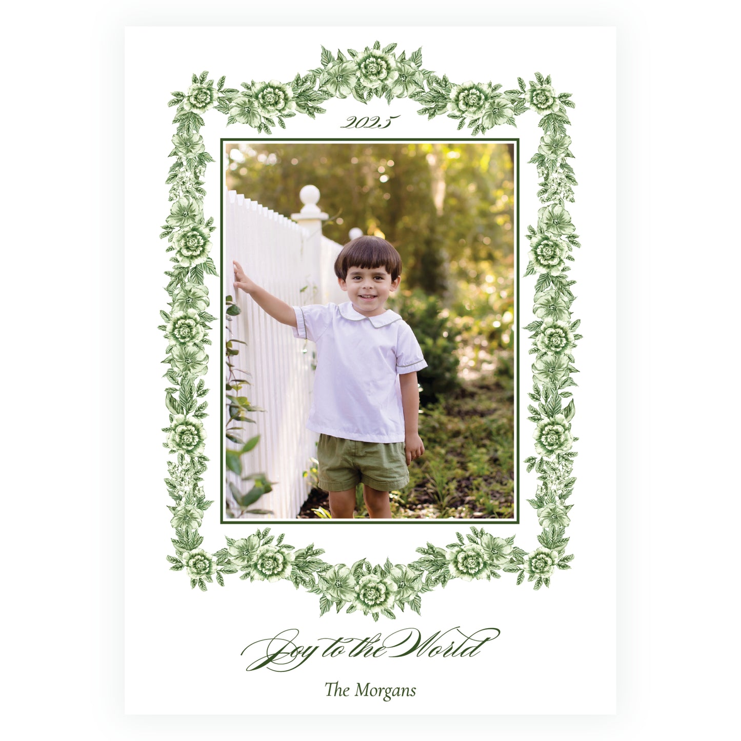 Le Jardin Floral Frame