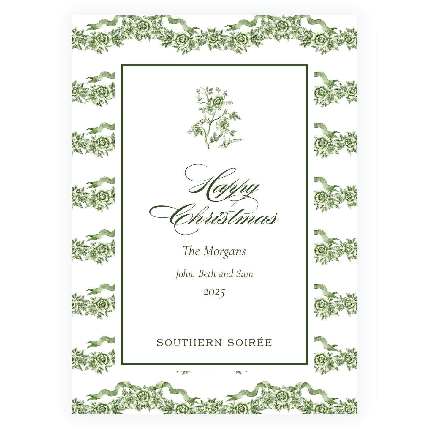 Le Jardin Full Floral Frame