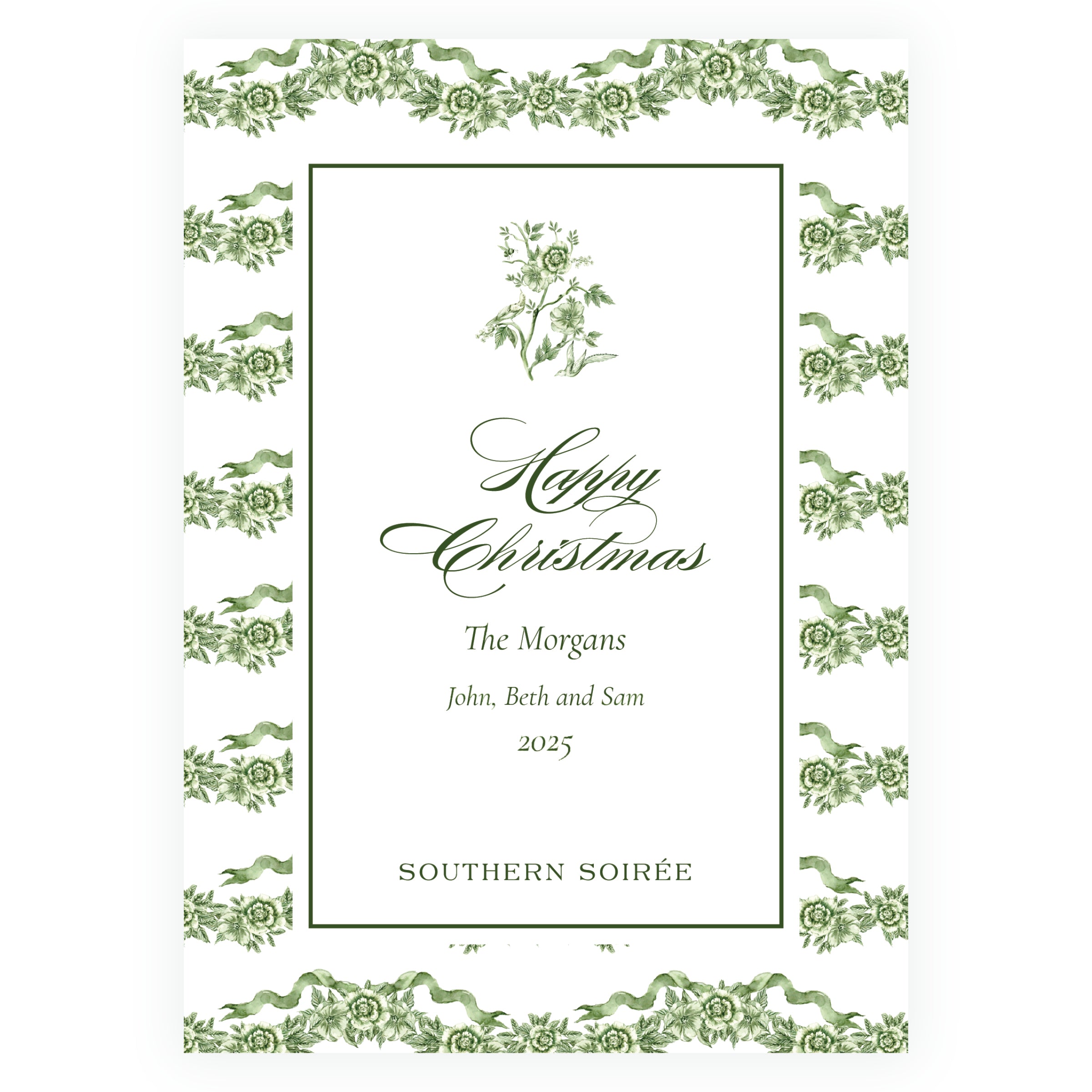 Le Jardin Full Floral Frame