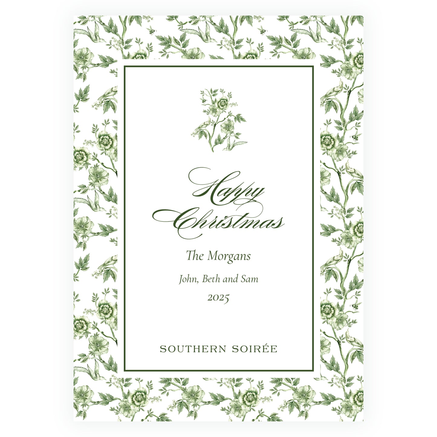 Le Jardin Full Floral Frame