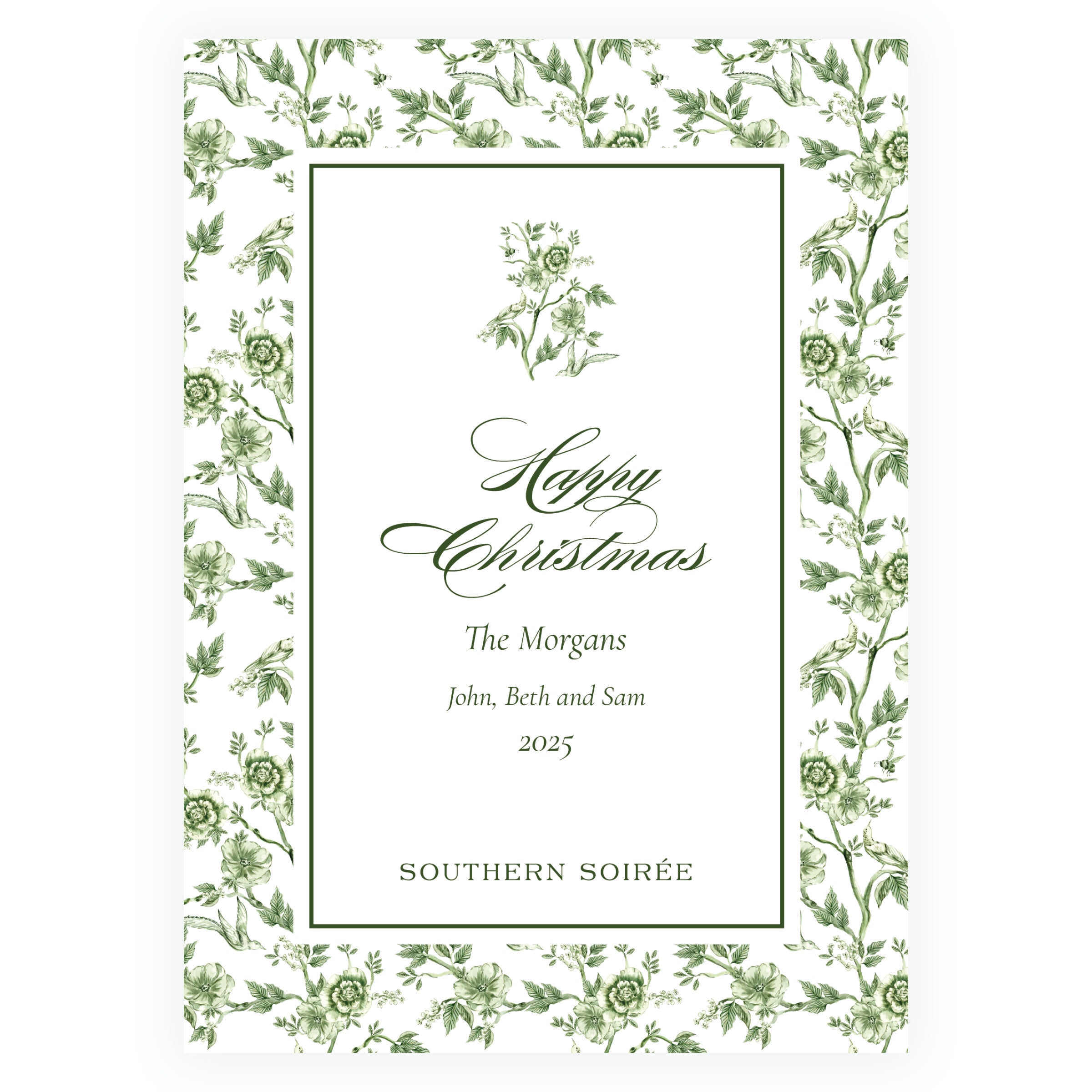Le Jardin Full Floral Frame