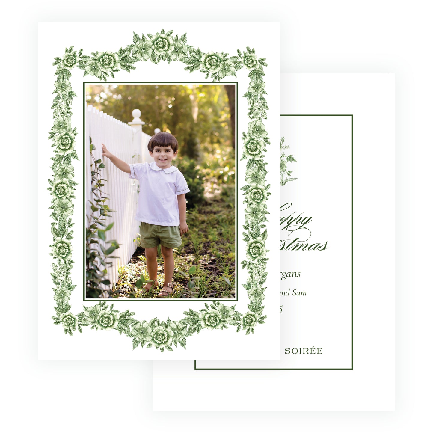 Le Jardin Full Floral Frame