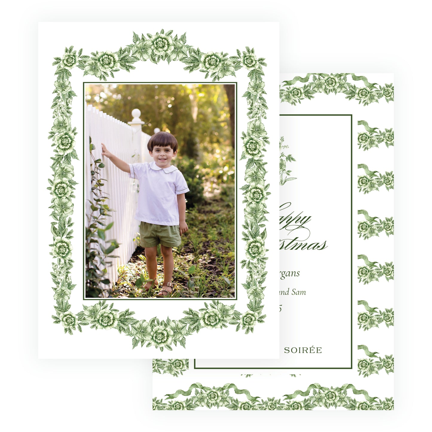 Le Jardin Full Floral Frame