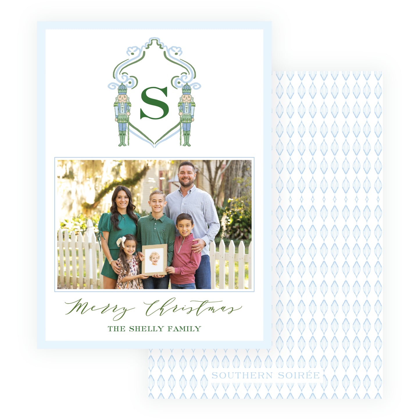 Southern Nutcracker Crest with Monogram