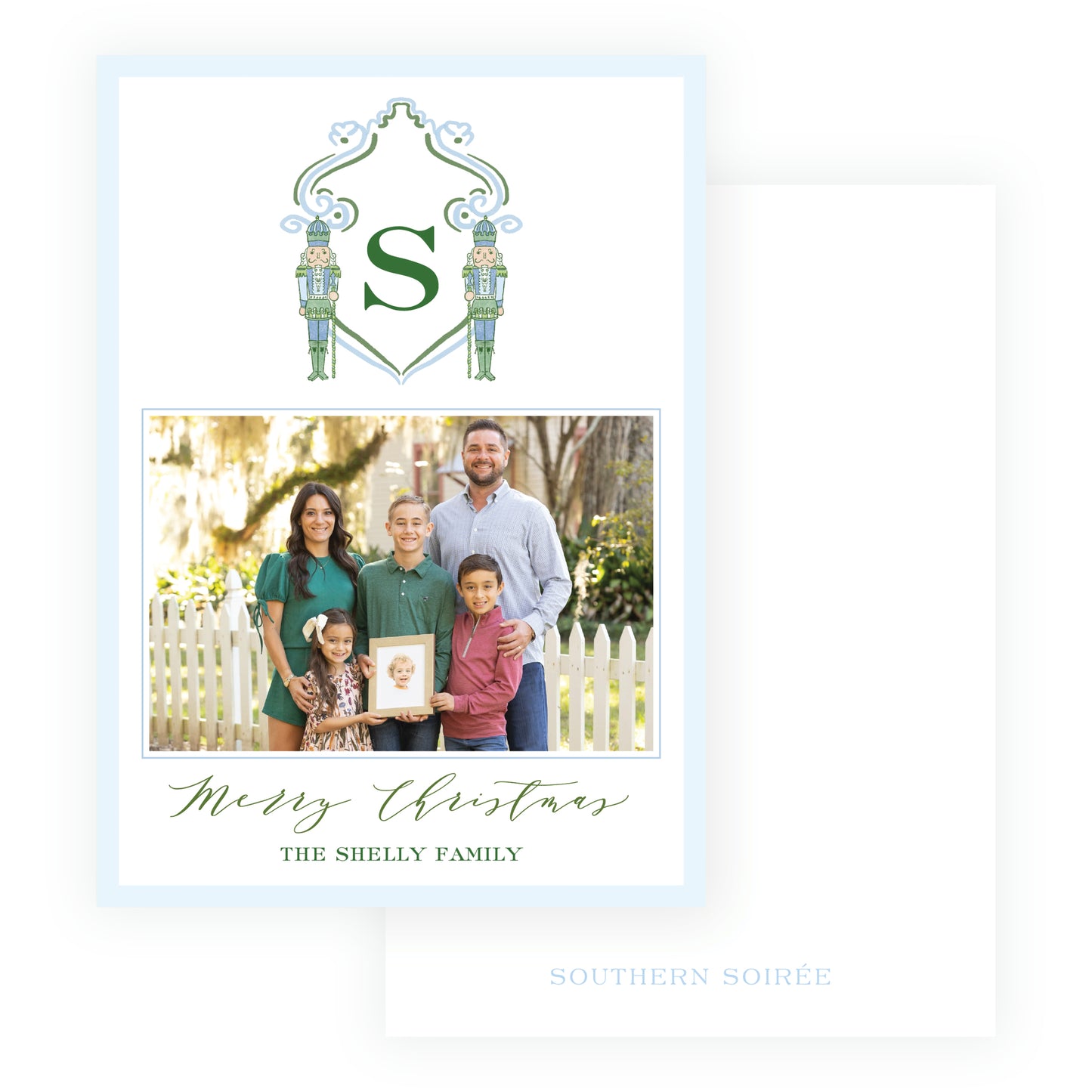 Southern Nutcracker Crest with Monogram