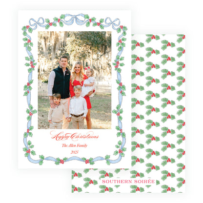 Sing & Rejoice Holly Frame