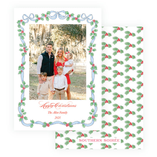 Sing & Rejoice Holly Frame