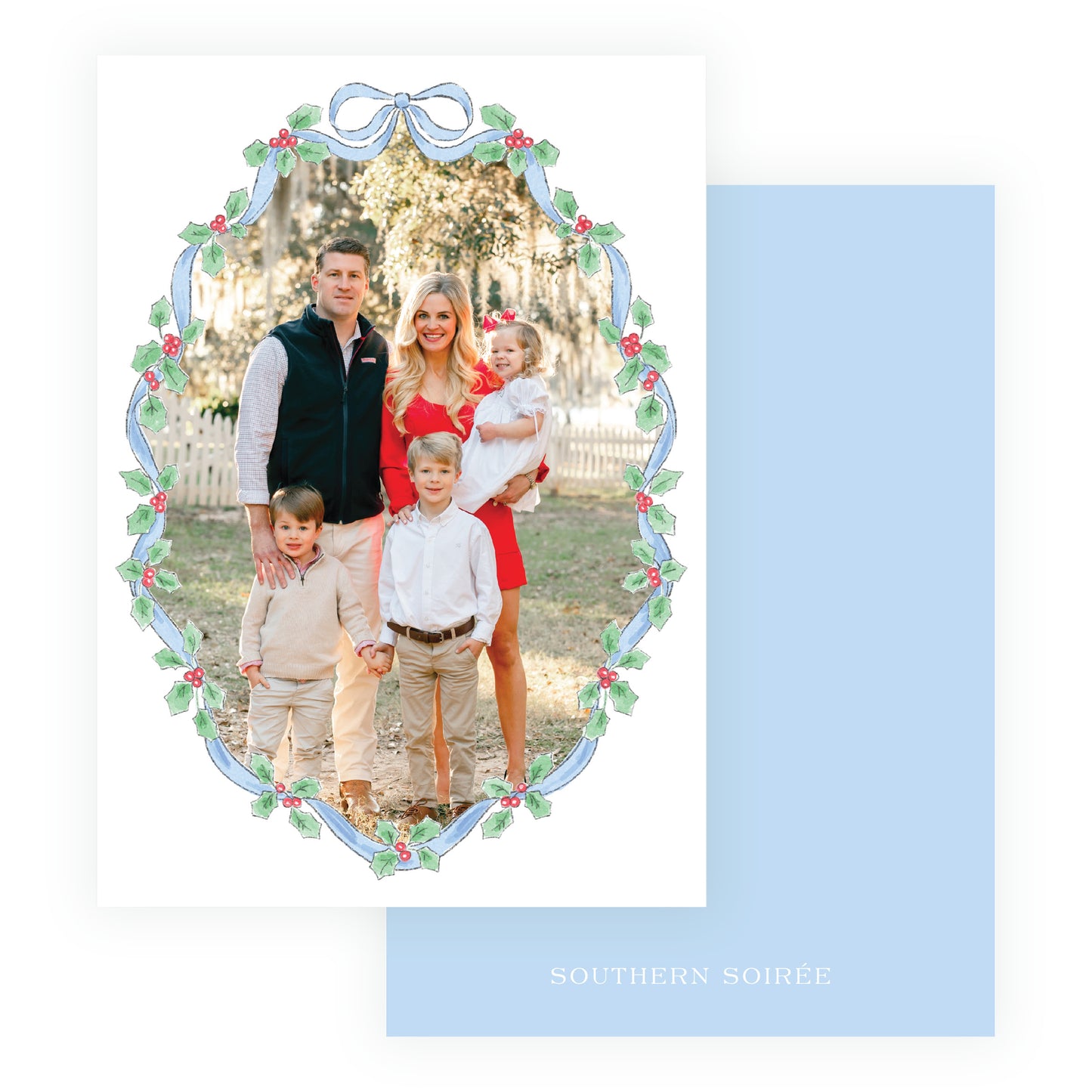 Sing & Rejoice Holly Oval Frame