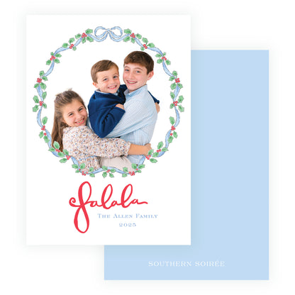 Sing & Rejoice Holly Circle Frame