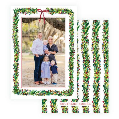 Wrapped In Lights Border with Frame