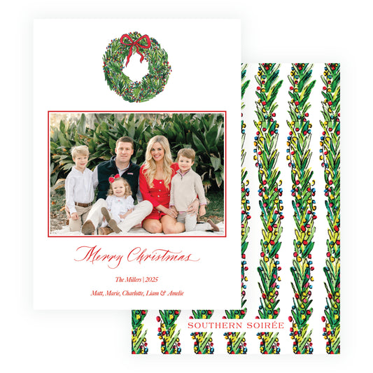 Wrapped In Lights Wreath