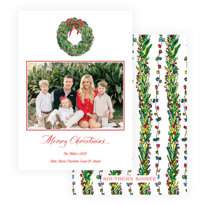 Wrapped In Lights Wreath