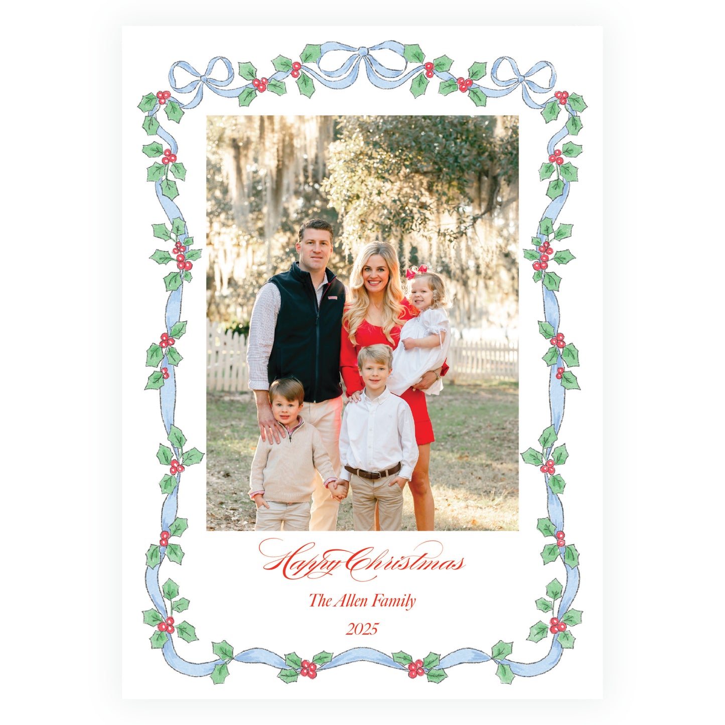 Sing & Rejoice Holly Frame