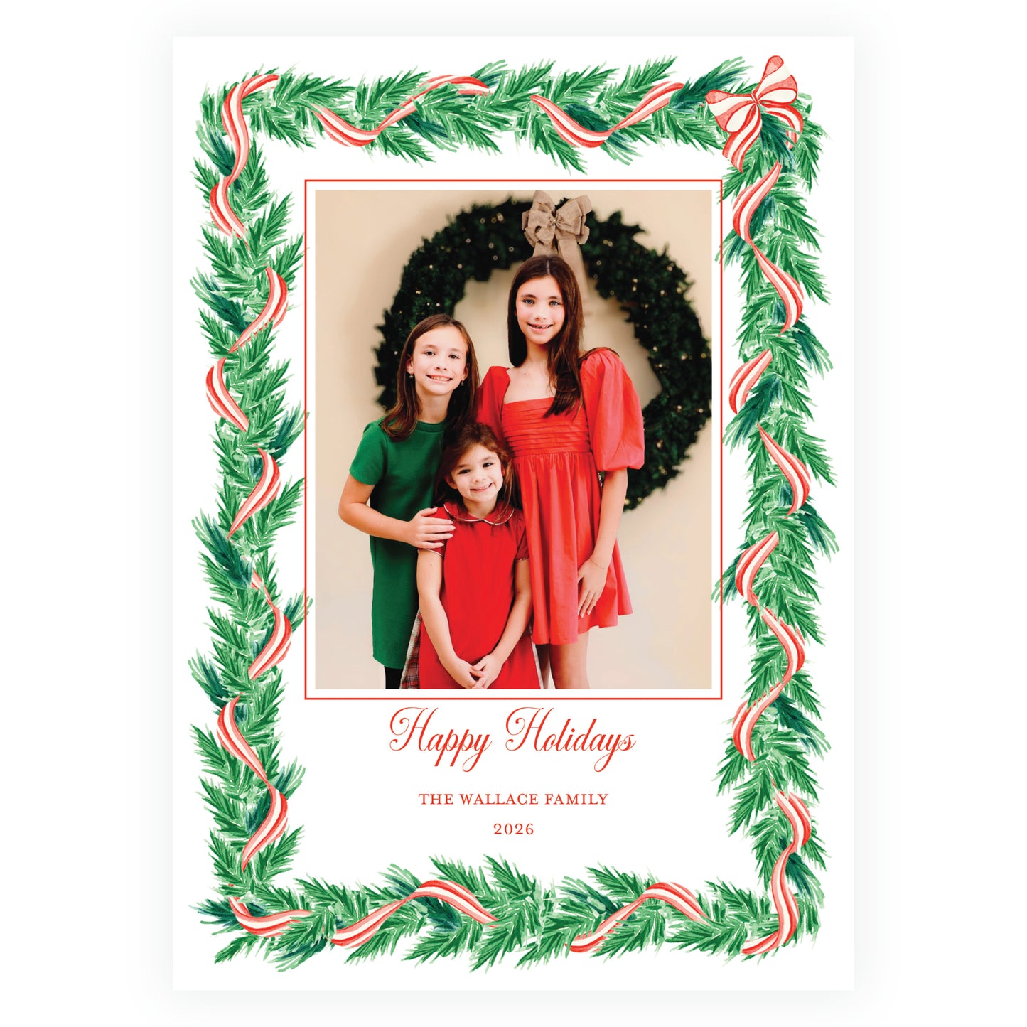 Candy Cane Frame