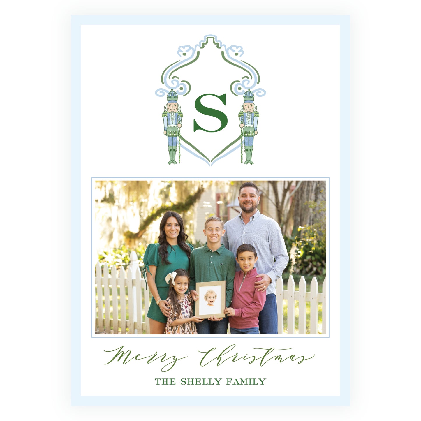 Southern Nutcracker Crest with Monogram