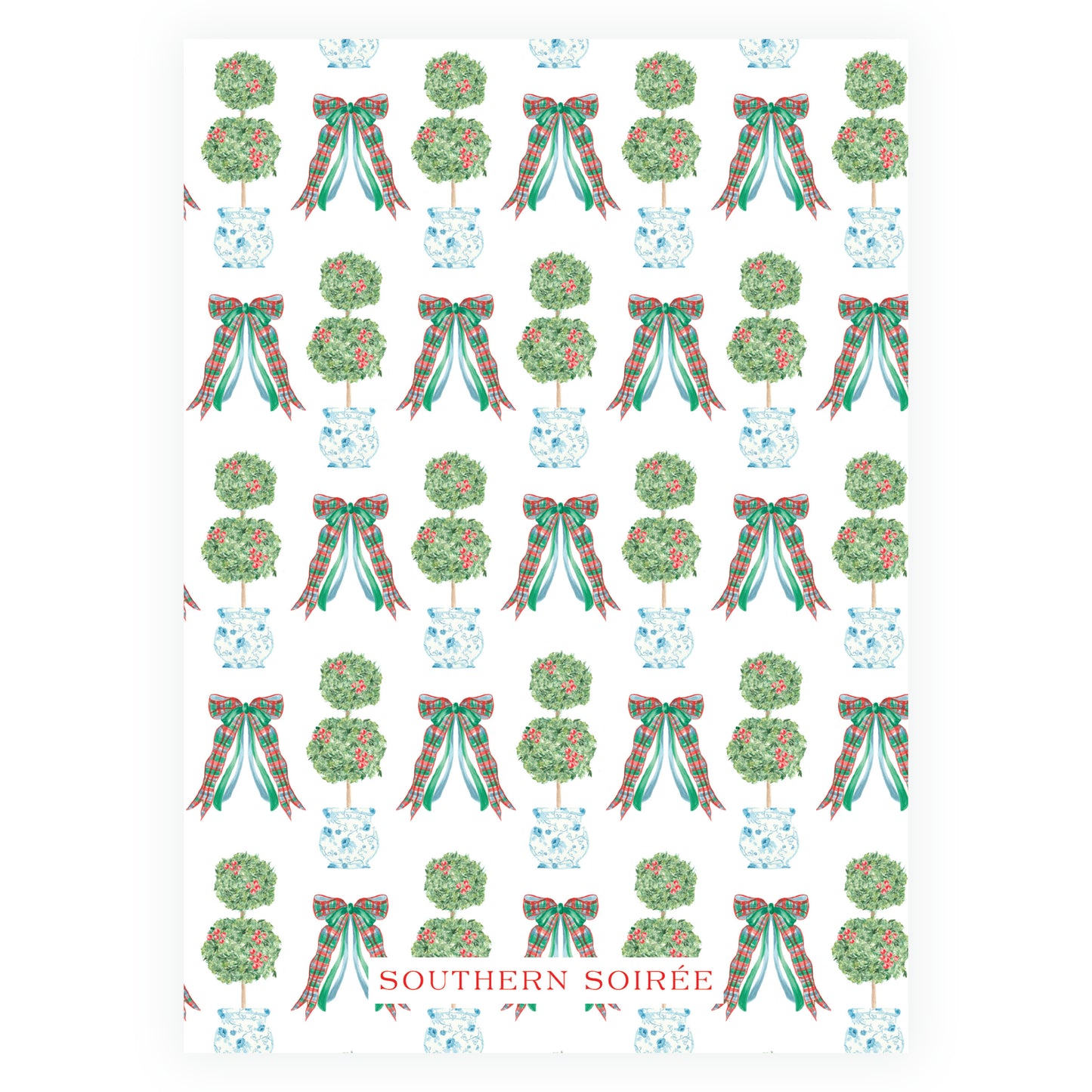 Christmas Plaid Frame