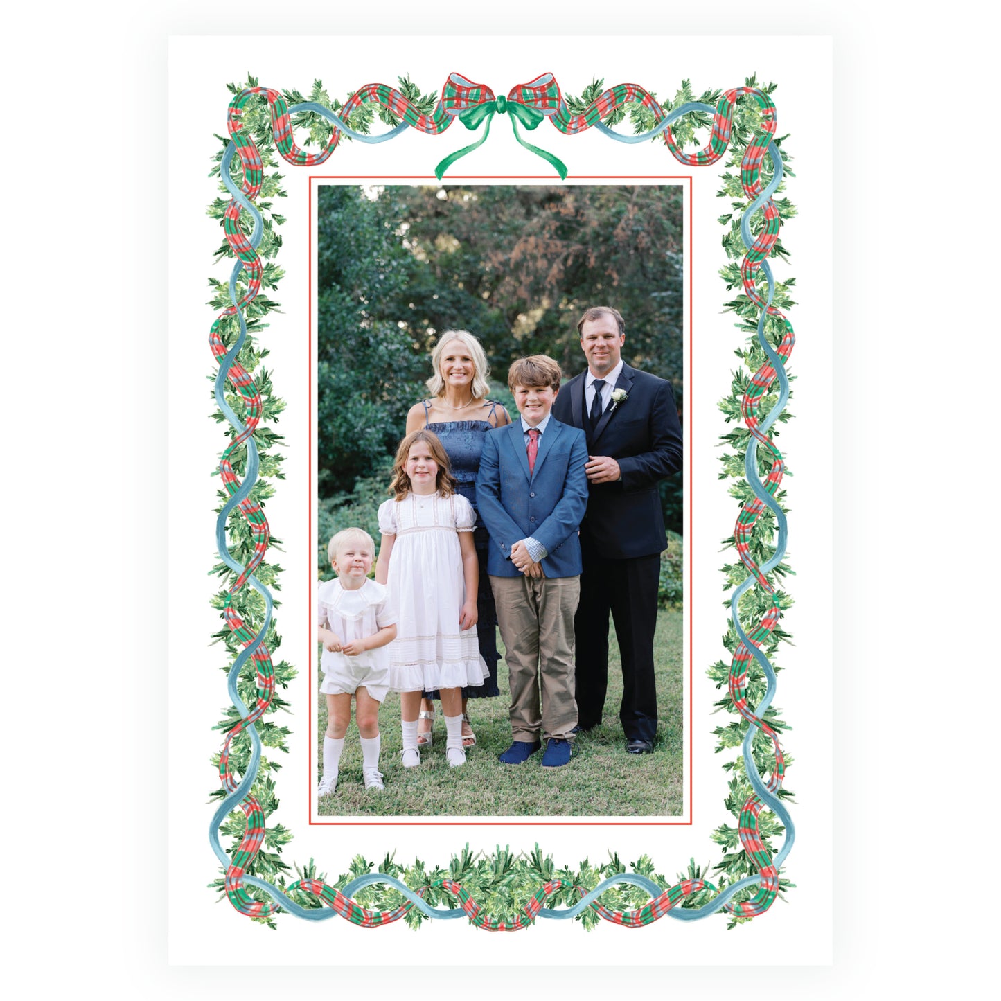 Christmas Plaid Full Frame