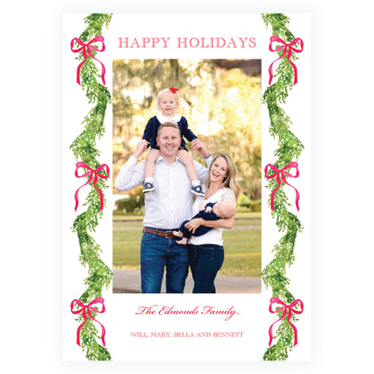 The Evergreen Garland Red