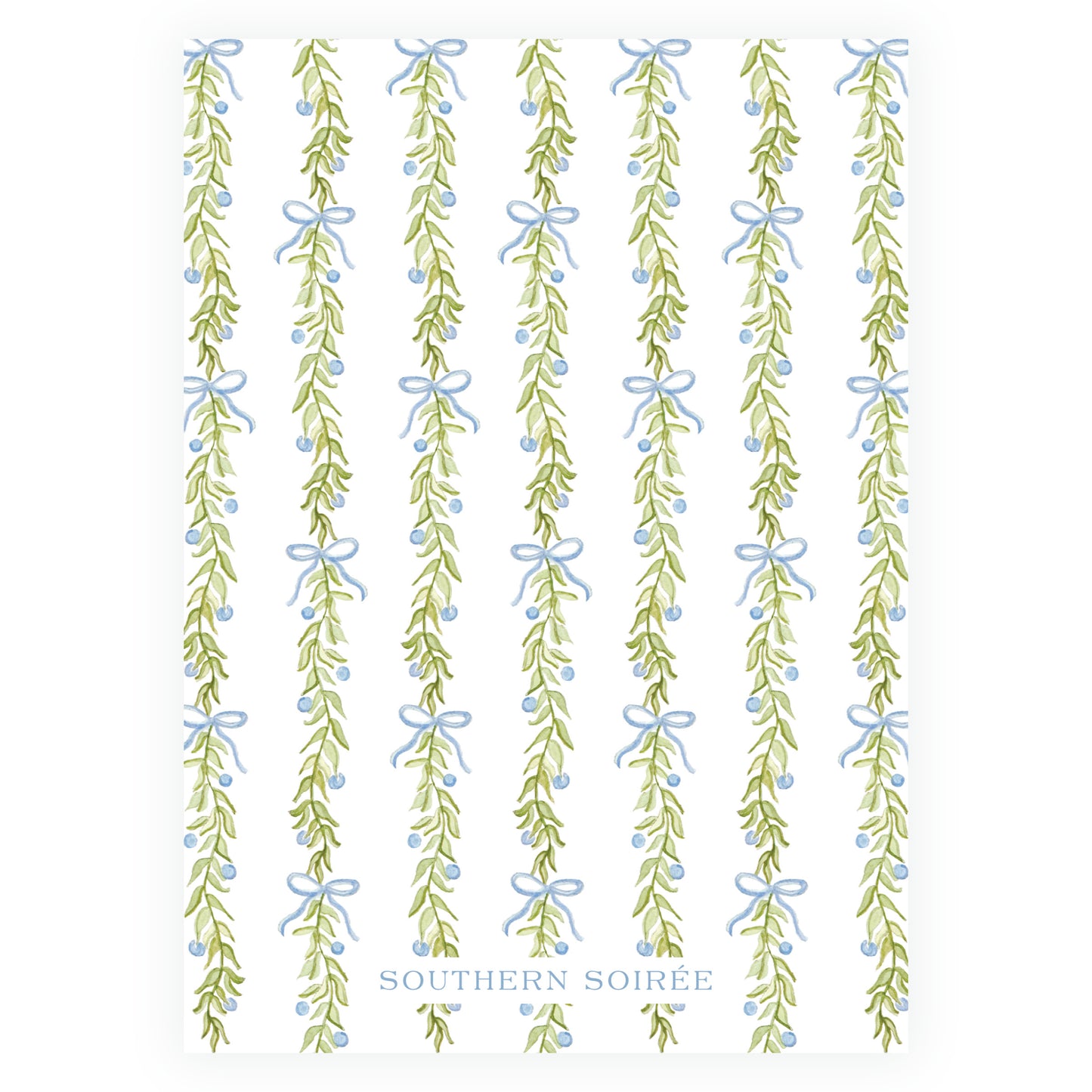 Southern Blueberry Garland