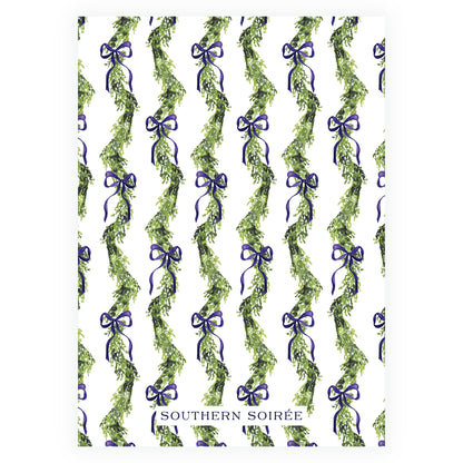 The Evergreen Garland Navy