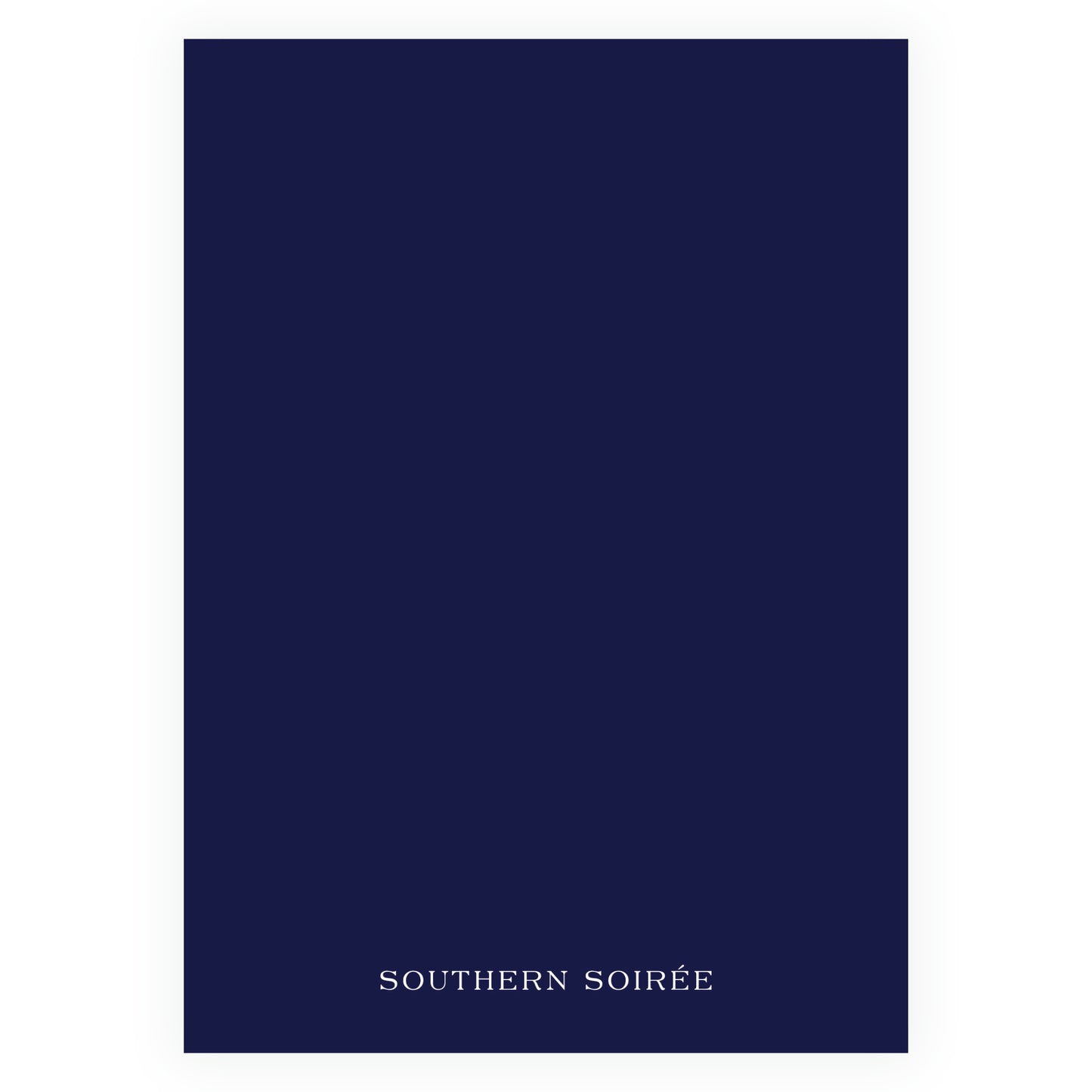 The Evergreen Trim Navy