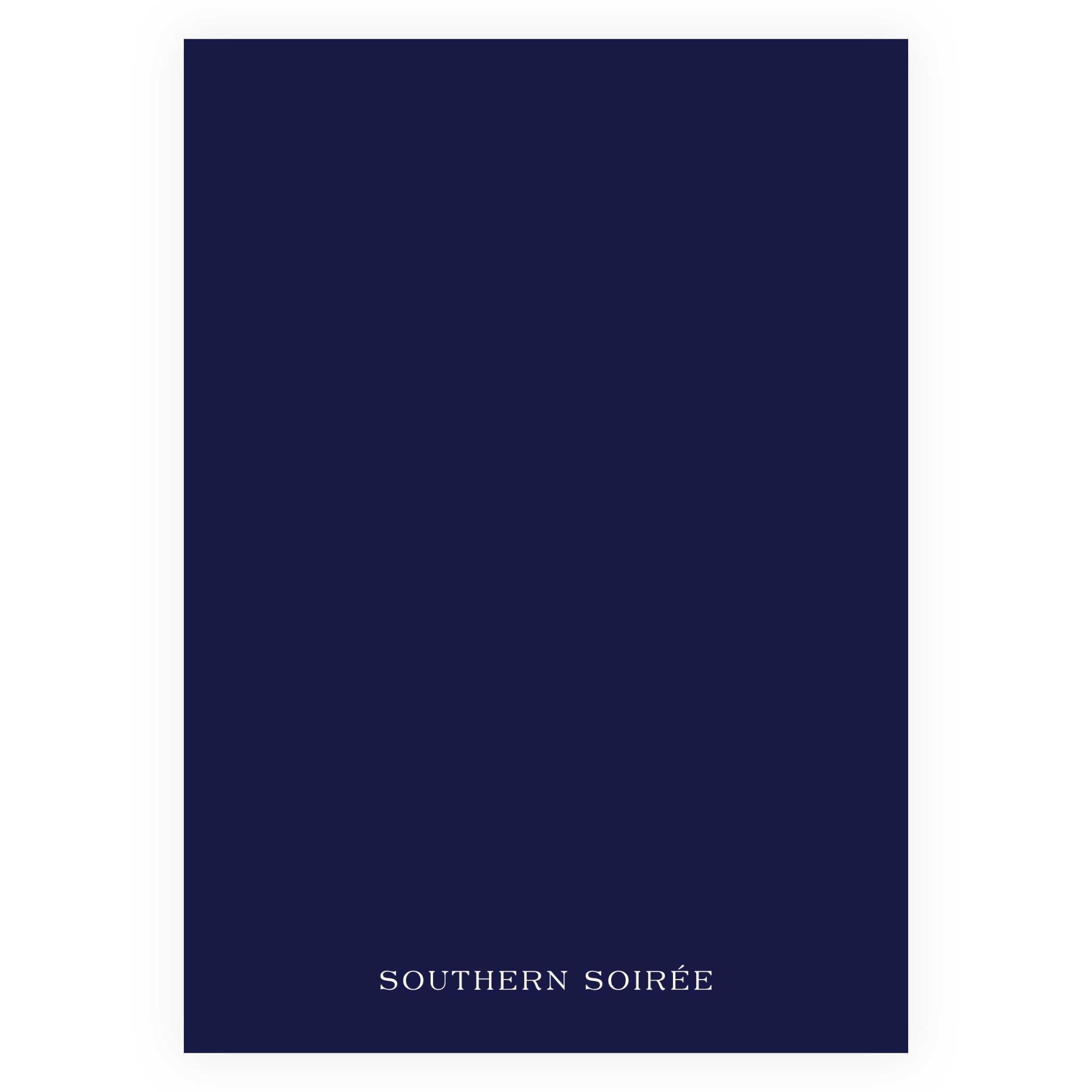The Evergreen Trim Navy