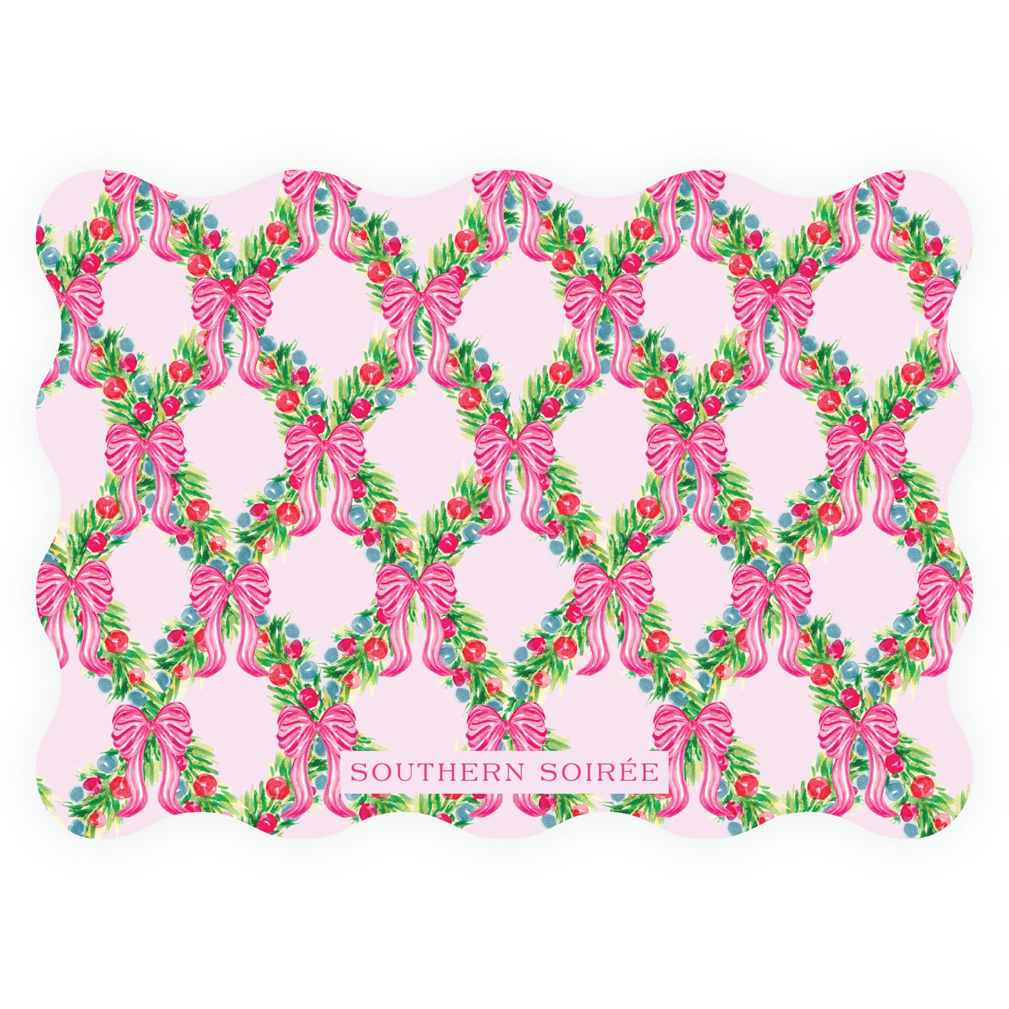 Hard Candy Monogram Wreath Landscape