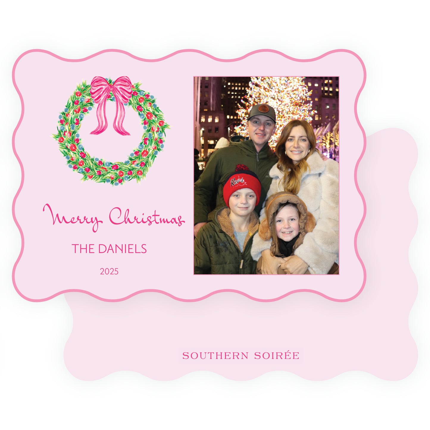 Hard Candy Wreath Landscape