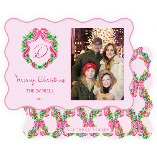 Hard Candy Monogram Wreath Landscape