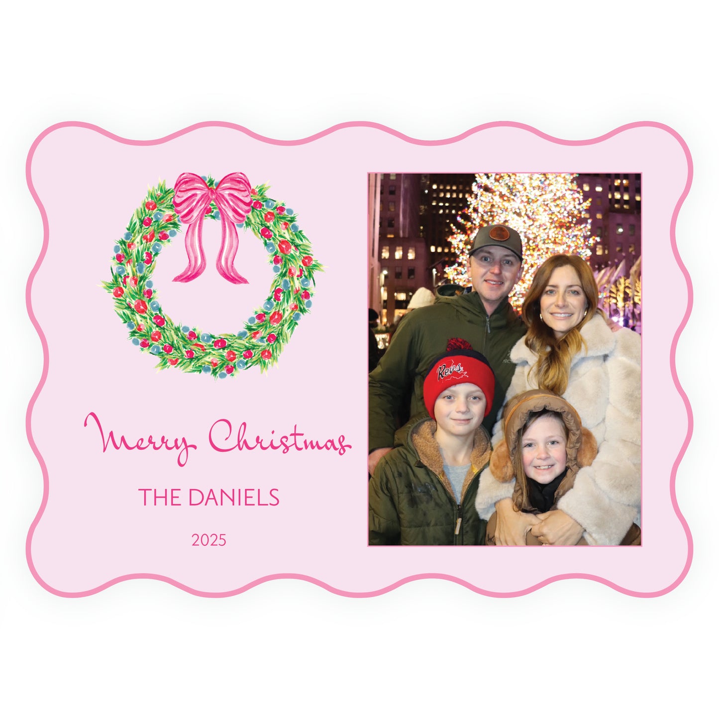 Hard Candy Wreath Landscape