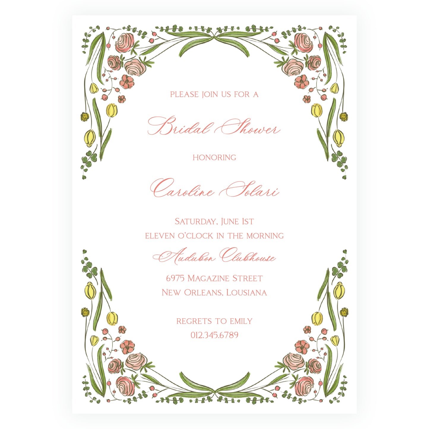 Karoline Invitation