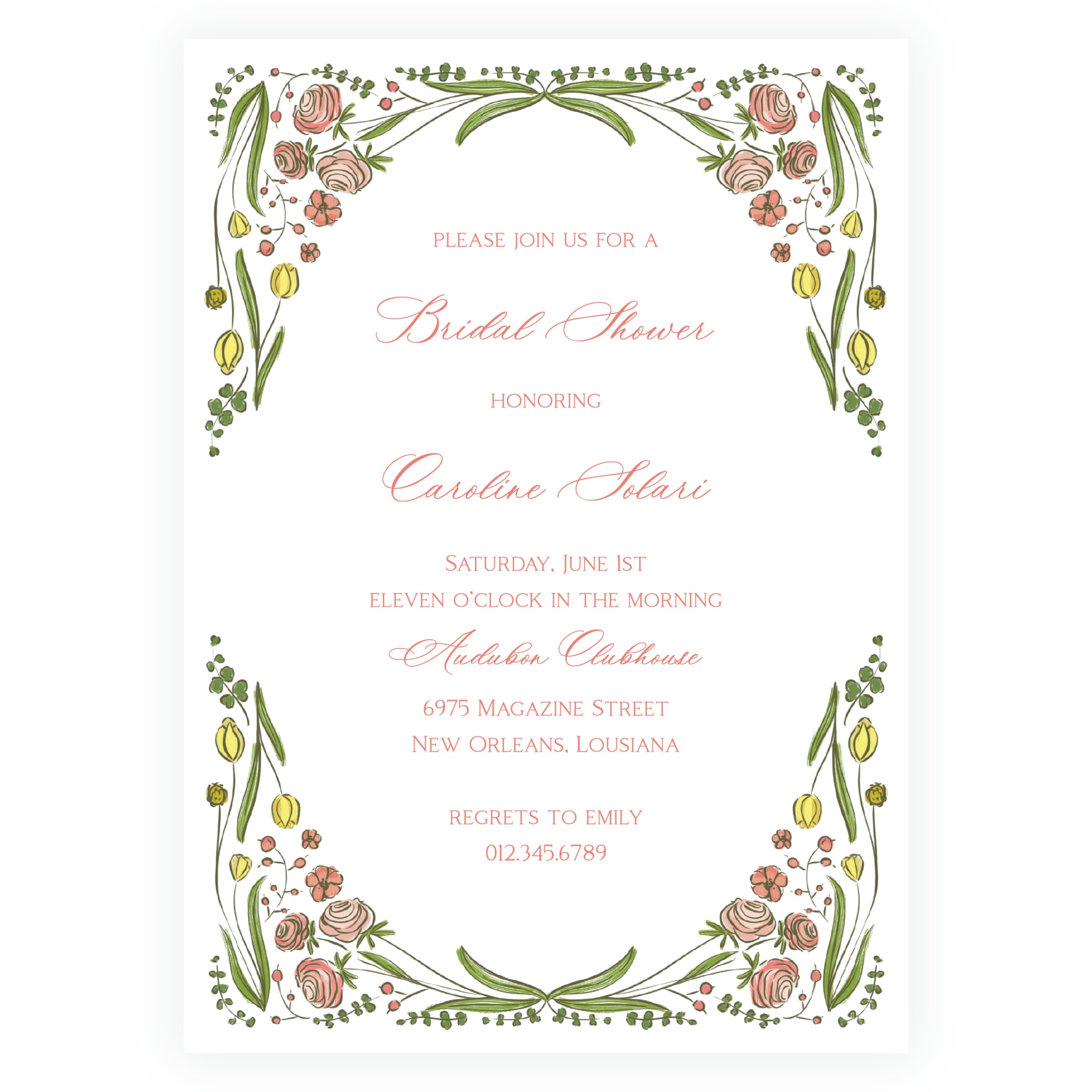 Karoline Invitation