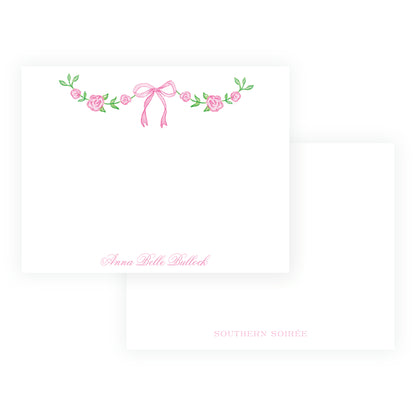 Tiny Petals Floral Swag Notecards