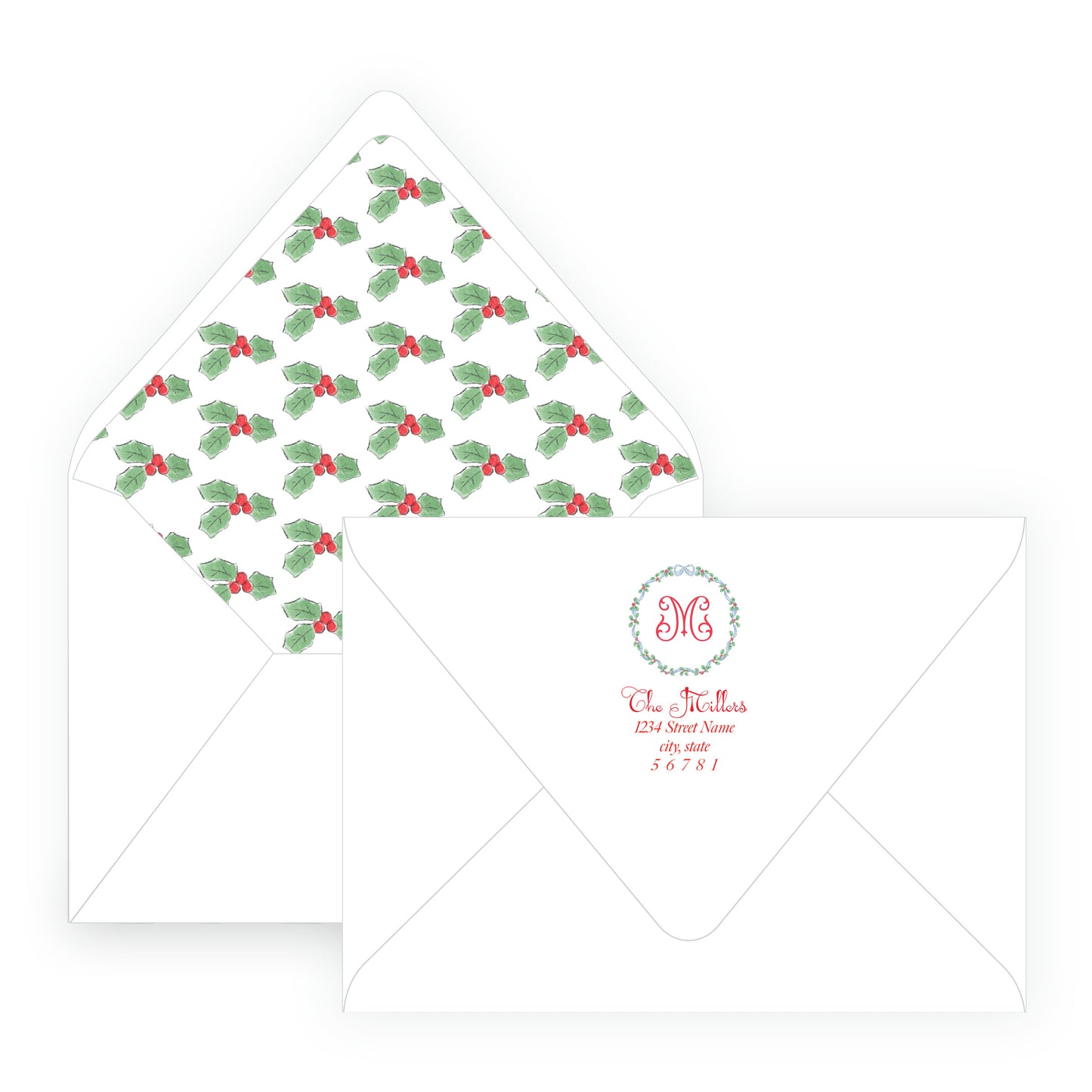 Sing & Rejoice Holly Square Frame